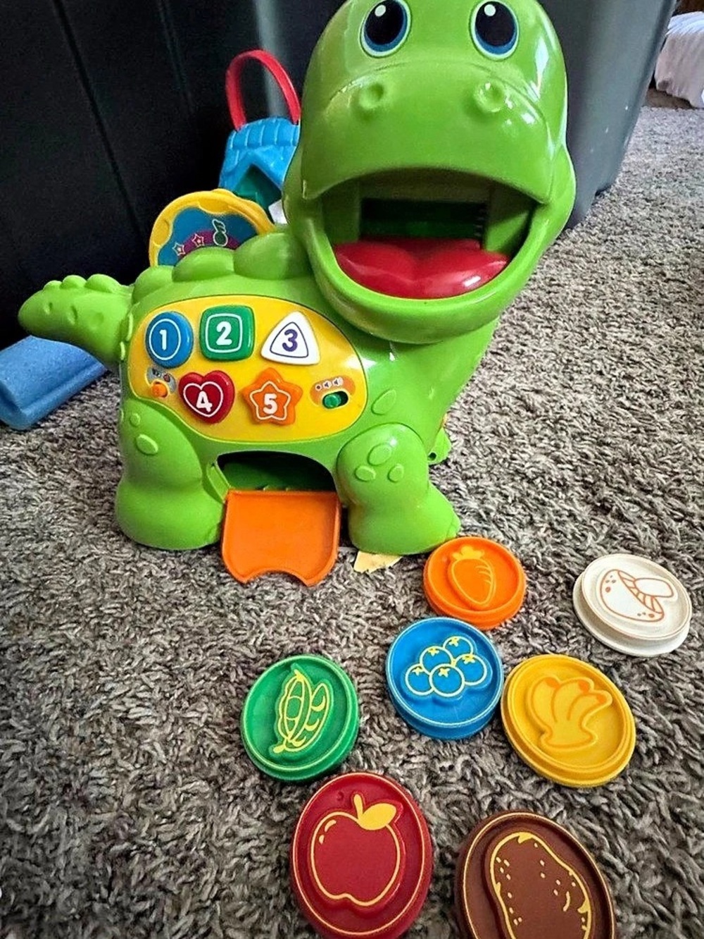 VTech Chomp & Count Dino Green Interactive Learning Toy